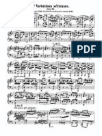 Mendelssohn Variations - Serieuses - Op - 54 Beitzkrooft PDF