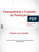 Simulação LSSP - PCP1