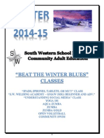 2014-15 Winter Brochure