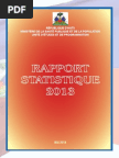 Rapport Statistique MSPP 2013