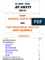 ABT Shop Safety Rules and Procedures