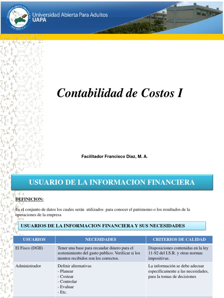 Generalidades de La Contabilidad de Costos | PDF | Costo | Presupuesto