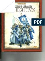 Warhammer FB - Army Essentials - Uniforms and Heraldry of The High Elves - 2012