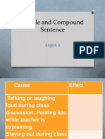 Compound Sentence