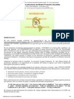 INVEDECOR y La Articulación Del Modelo Productivo Socialista - Por - Carlos Lanz Rodríguez PDF