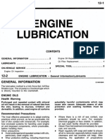 12 Engine Lubrication 99 Mirage