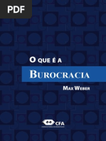 Livro O Que é Burocracia - Max Weber - Diagramação Final - CFA