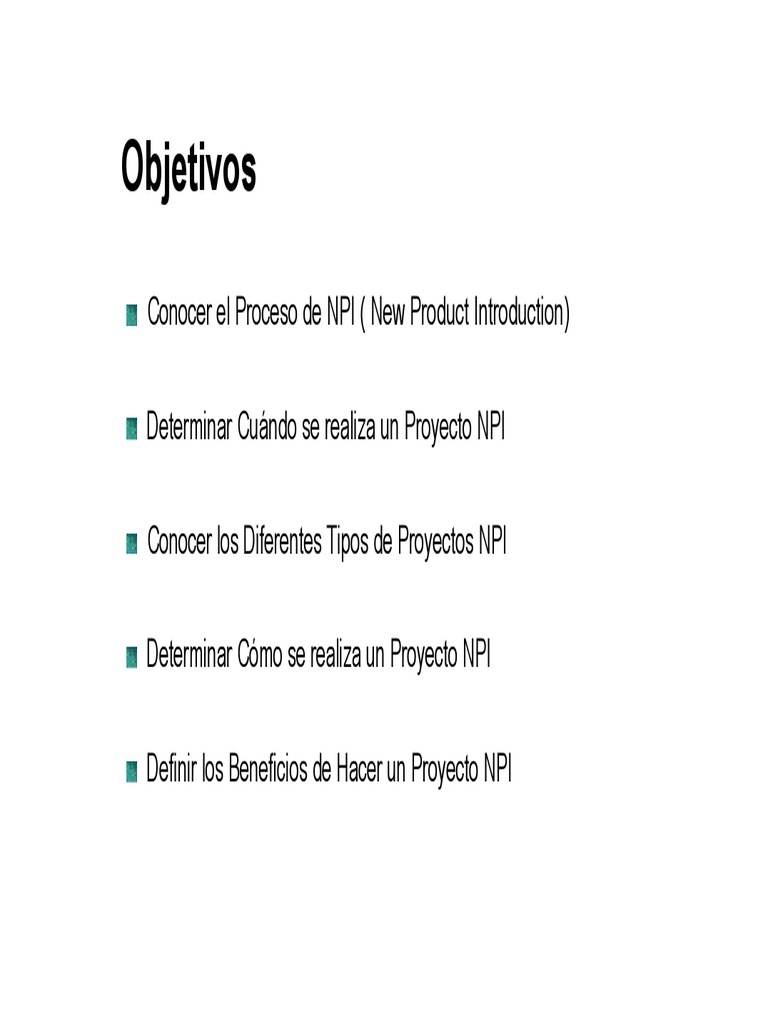 Npi New Product Introduction Pdf Marketing Negocios Económicos