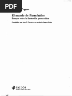 Popper Karl R - El Mundo de Parmenides