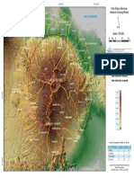 Peta Radius Bencana Kawasan Bromo