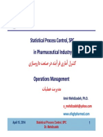 SPC in Pharmaceutical Industry