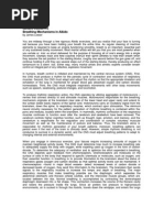 Breathing Mechanisms in Aikido