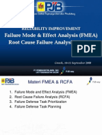 Reliability Improvement Through FMEA and RCFA