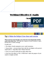Writing Effective Emails CITE HR