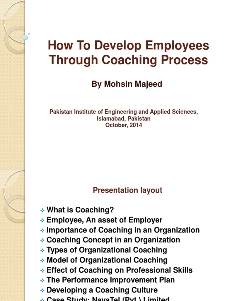 How To Develop Employees Through Coaching Process | PDF | Employment ...