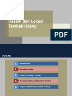 01 Desain Dan Lokasi Tambak Udang