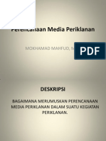 Perencanaan Media Periklanan