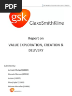 Marketing Management Report GSK