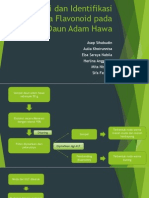 Isolasi Dan Identifikasi Senyawa Flavonoid Pada Daun Adam