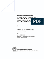 1962 Alexopoulosbeneke laboratoryManualForIntroductoryMycology PDF