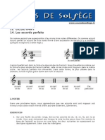 Debutant 14 Les Accords Parfaits