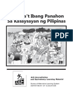Ang Iba't Ibang Panahon Sa Kasaysayan NG Pilipinas Final