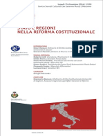 Stato e Regioni Nella Riforma Costituzionale - Macomer 15 Dicembre 2014