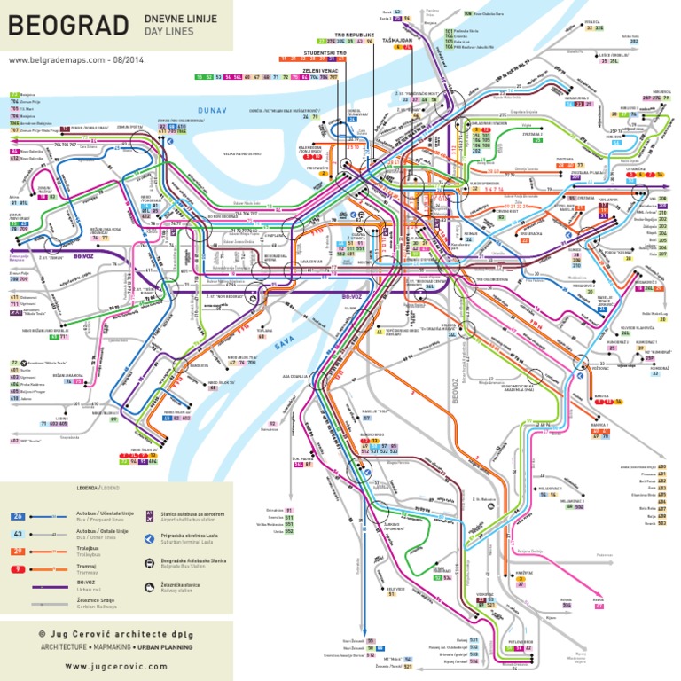 Beograd Dnevne Linije PDF | PDF