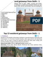Top 15 Weekend Getaways From Delhi - I
