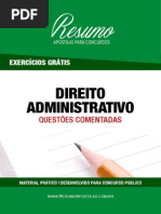 ResumoApostilas-QuestoesComentadasDireitoAdministrativo-ExercicioGratis