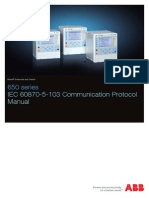 ABB Communication Protocol Manual Iec 60870-5-103