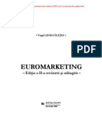 Euromarketing Adascalitei Virgil PDF