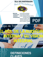 Exposición - Rol de La Auditoria Interna