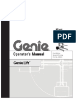 Genie Lift Operators Manual