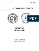 Infantry Patrolling