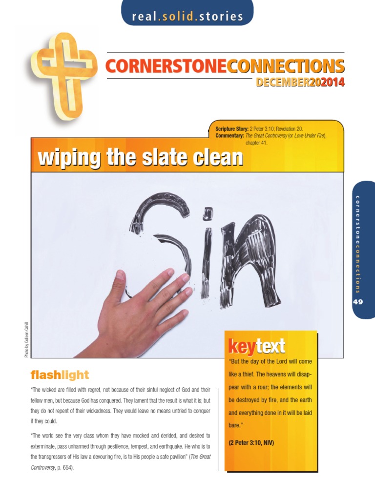 4th Quarter 2014 Lesson 12 CornerstoneConnections | PDF | Devil | Last ...