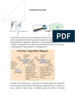 Coeficientes de Fricción