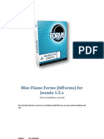 Blue Flame Forms (Bfforms) For Joomla 1.5.X: Short Installation Tutorial