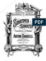 ADiabelli Sonata Op.38 Schultze Ed