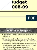 Budget 2008-09