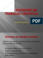 Como Escrever um Trabalho Científico.pptx