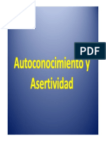 Autoconocimiento y Asertividad