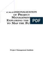 Professionalization of Project Management