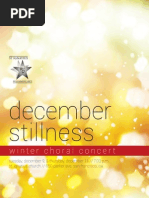 December Stillness: Winter Concert Fall 2014