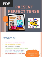 present perfect tense 