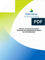 Manual Especificacoes Tecnicas de Materiais Amazonas Energia