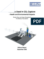 Amines Used in CO2 Capture