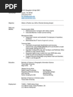 stricker resume