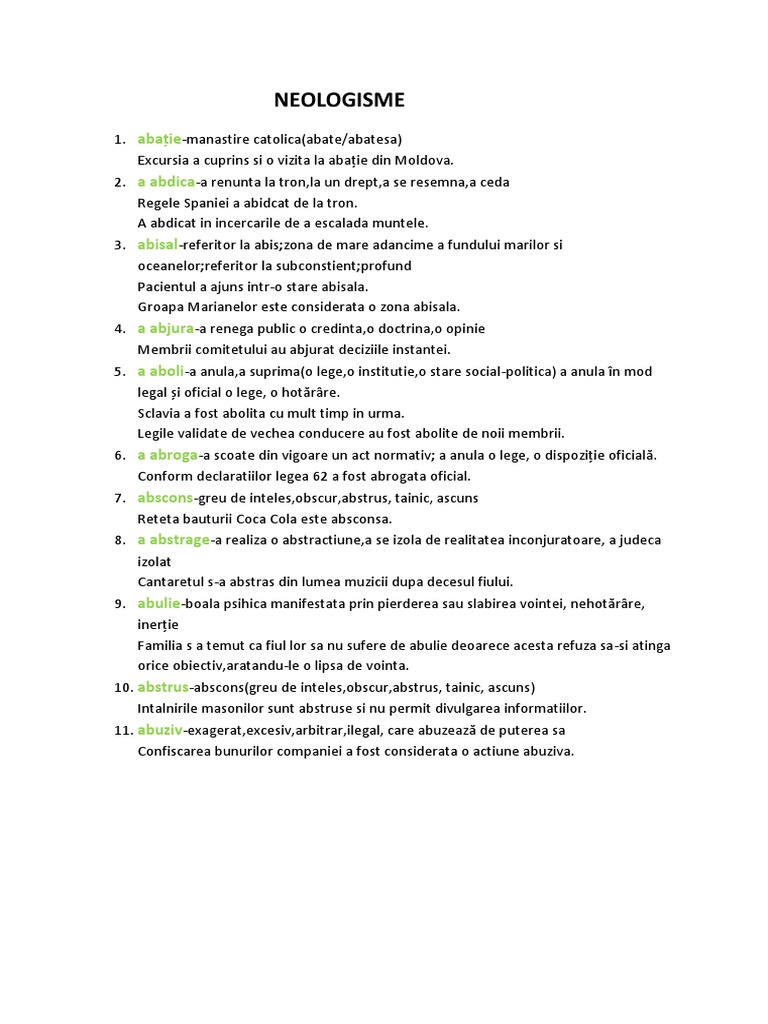 NEOLOGISME  PDF