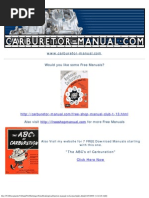 Download Edelbrock AVS Carburetor Installation Manual by island14 SN250313173 doc pdf